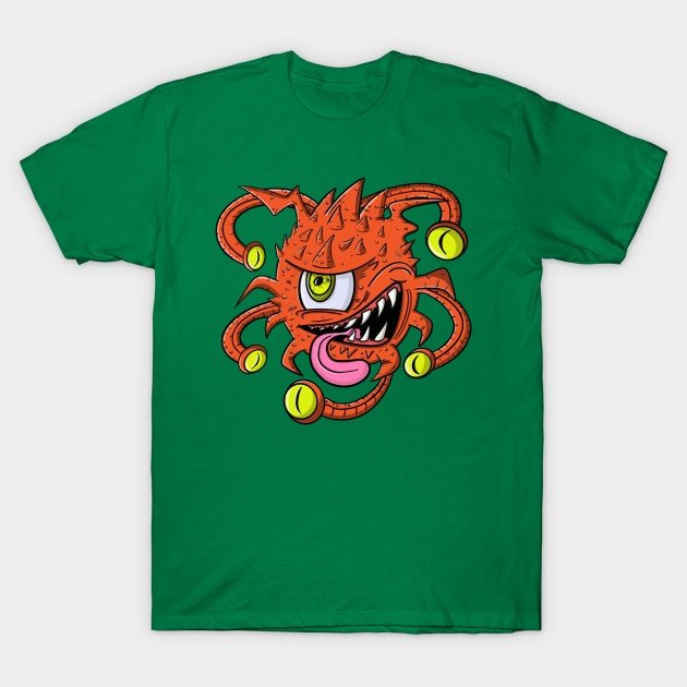 Orange Beholder T-Shirt by Brianjstumbaugh